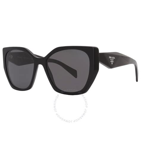 Prada Grey Butterfly Ladies Sunglasses PR 19ZS 